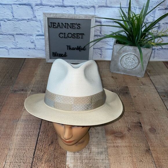Stetson Andover Straw Fedora hat - Picture 1 of 14